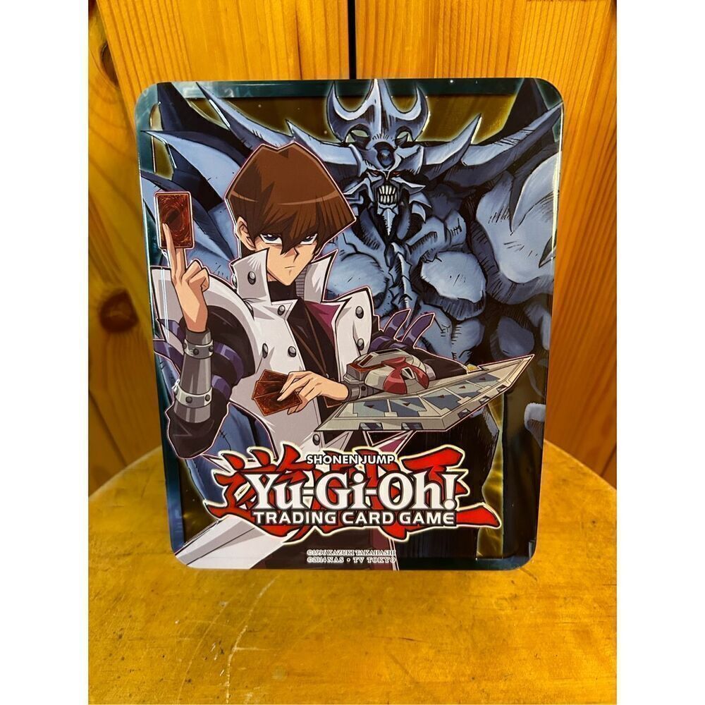 YU-GI-OH TRADING CARD GAME 2016 KAIBA & OBELISK MEGA-TIN EMPTY BOX (4543)